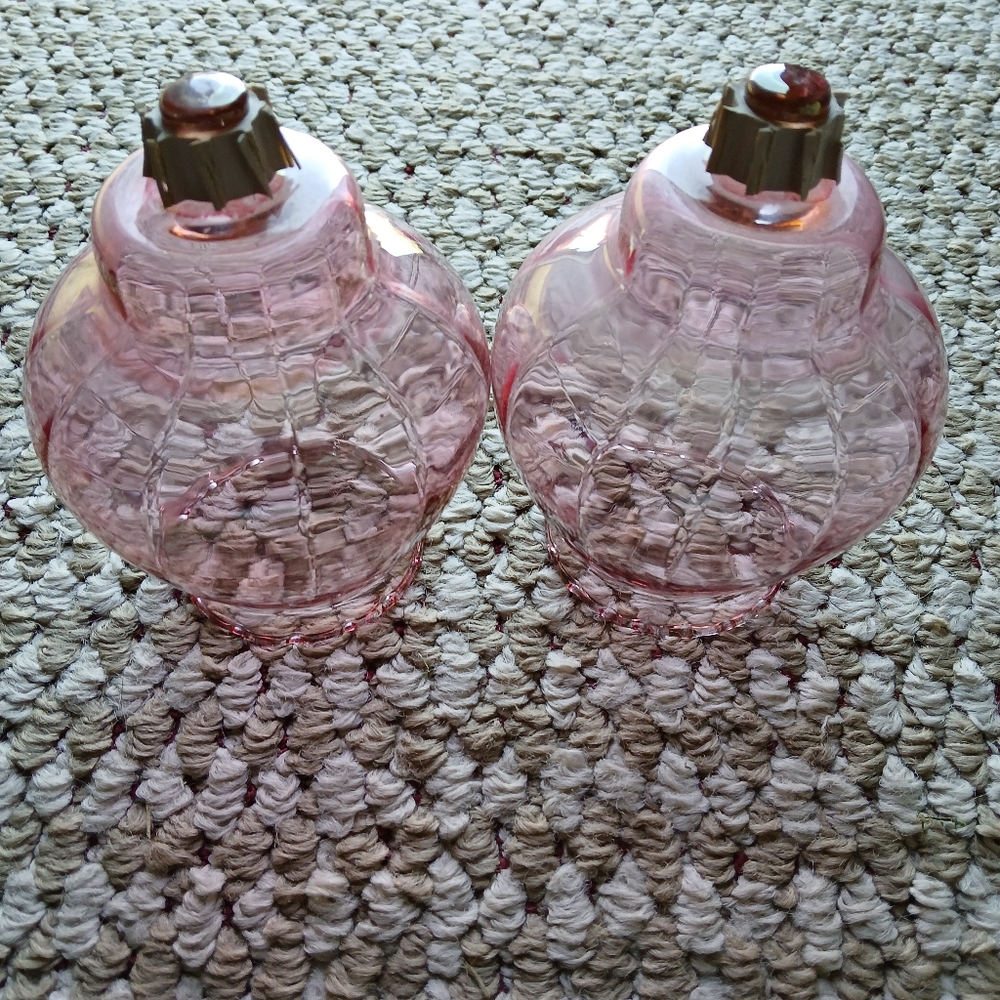 Pink votive cups